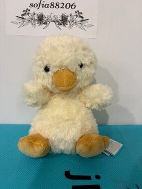 AUTHENTIC❗️Jellycat Yummy duckling duck- NWT & Dust Bag